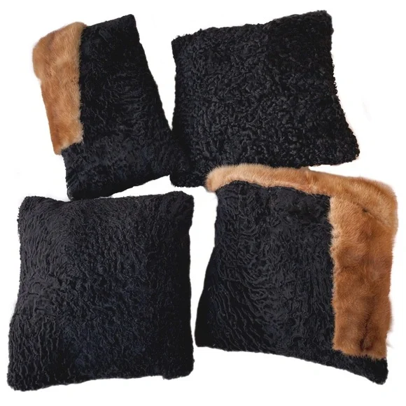 🖤 LuXuri0us FuR aNd LamBs Wo0l Pill0wS🔥